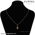 32769-xuping fashion pendentif musulman diaomond de couleur or rose